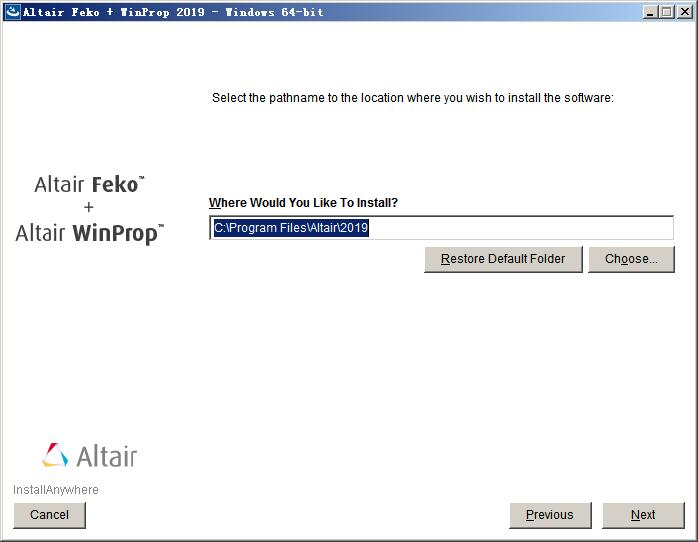Altair HW FEKO + WinProp 2019.0.1免费版 附安装教程